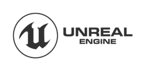 Black Logo of the Unreal Engine 4